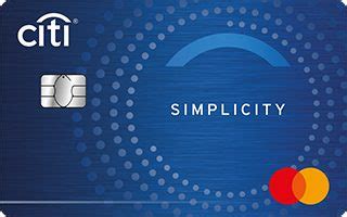 citi simplicity credit card offers.